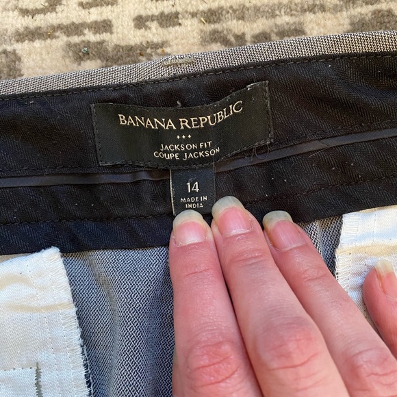 Banana Republic Factory Jackson-fit grey pants - Picture 3 of 3